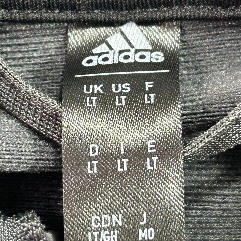 Adidas Track‎ Jacket Mens LT Gray Full Zip 3-Stripes Athletic Training H46103